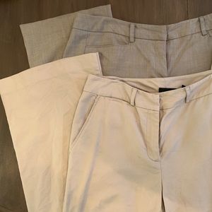Lot of 2 NY&C New York & Company pants ~ Sz 2 Tall